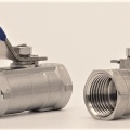 Stainless Steel Ball Valve With Reduced Bore, One-piece, Threaded  1/2”