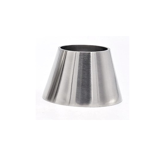 Concentric reducer, welded S-S, short, stainless steel
