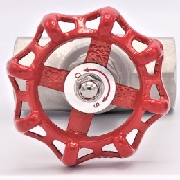 Stainless steel globe valve 1 1/4”