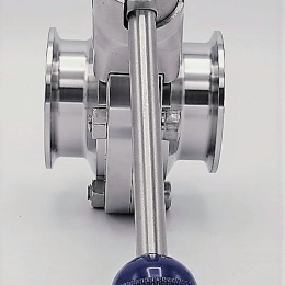 Stainless steel butterfly valves, CLAMP type C-C DN50(K64)