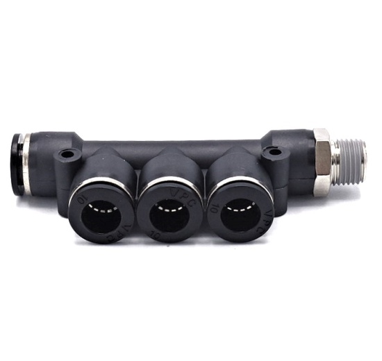 Triple Branch Union With Thread