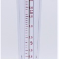 Rotameter (flowmeter) Plastic - Glued Joint | 0.6~6 m3/h, female thread 1" BSP