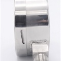 Edelstahl-Manometer - Anschluss unten (radial), Zifferblatt 100 mm 0 - 16 bar (1/2")