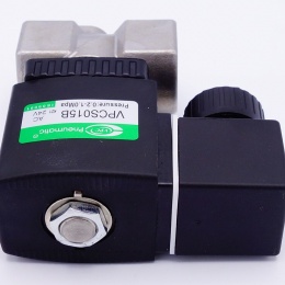 Stainless Steel Solenoid Valve 2/2, G 1/2" AC 24V, NC