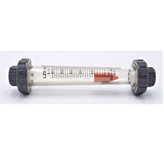 Rotameter (flowmeter) Plastic - Glued Joint |0.06~0.6 m3/h, female thread BSP 1/2"
