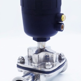 Pneumatically Operated Diaphragm Valve, CLAMP Connection DN50
