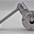 Stainless steel butterfly valve, welded type S-S | DN20