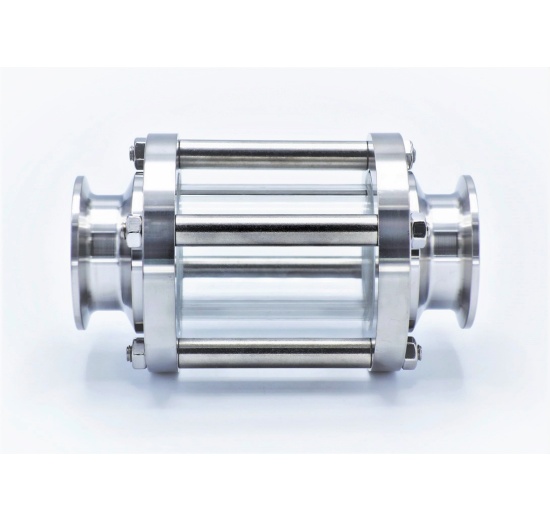 Straight sight glass, Clamp C-C, short