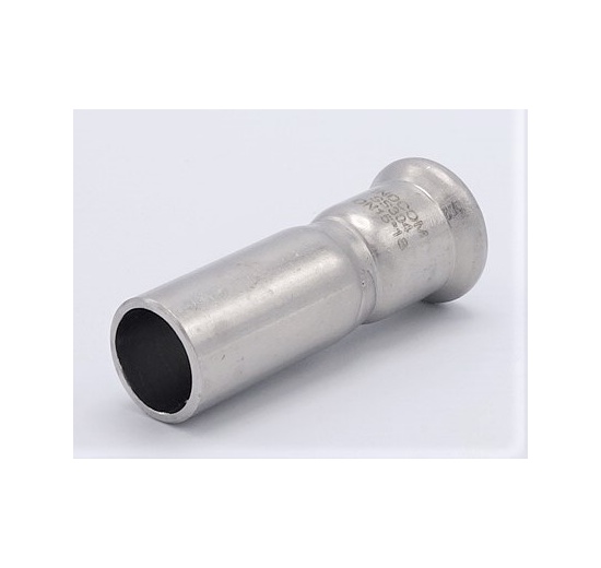 Lisovací redukce (redukovaná vsuvka) M/F 18/15 mm, nerez