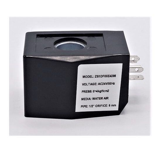 Coil for Stainless Steel Solenoid Valve 2/2, G 1/2"| AC24V, NC