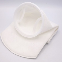 Filter bags (sleeve filters) for liquids