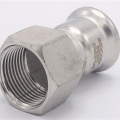Pressing Reducer Stainless Steel / internal thread (threaded adapter) |22 mm_3/4"
