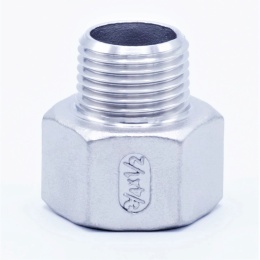 Threaded reducer M/F / with hexagon / type 325, 1/2"x1/4"
