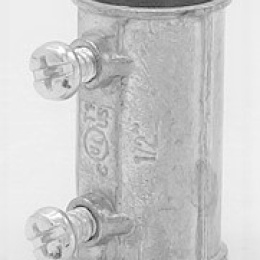 Couplings are designed for connecting steel pipes and elbows (bends) for mechanical protection of cables and wires. Coupling for 1/2 "pipes