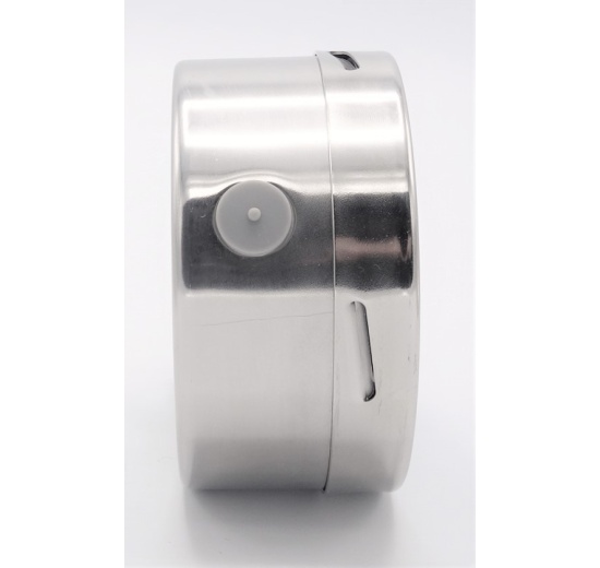 Stainless steel pressure gauges - the bottom (radial) connection, dial 100 mm 0 - 4 bar (1/2")