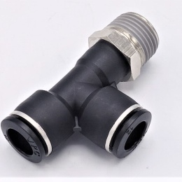 Swivel T-piece, Side Thread DN 8 mm - 1/4" pneumatics components