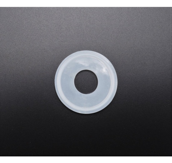 VMQ CLAMP Gasket DN15_collar 50.5 mm (K50.5)