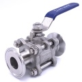 Stainless Steel Full Flow Ball Valve, 3-piece, CLAMP DN20 (K50.5)