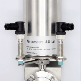 Pneumatically Operated Butterfly Valve, Welded, type S-S | DN20