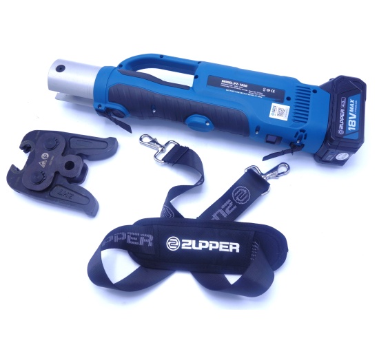 Pipe Pressing Tool (7 jaws) Zupper Pz-1550 -set for press fittings - type M (7 pcs of replaceable jaws)