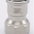 Pressing Reducer Stainless Steel / internal thread (threaded adapter)