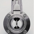Stainless steel butterfly valves, CLAMP type C-C DN32 (collar 50.5mm)