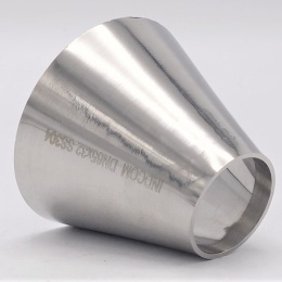 Concentric reduction, welding, short DN65/32 stainless steel