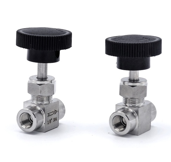 Stainless Steel Needle Valves, Threaded 1/8”
