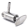 Stainless steel sampling valve, threaded 1/2"