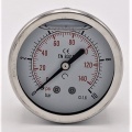 Stainless steel pressure gauges - the back (coaxial) connection 0 - 10 bar 1/4”