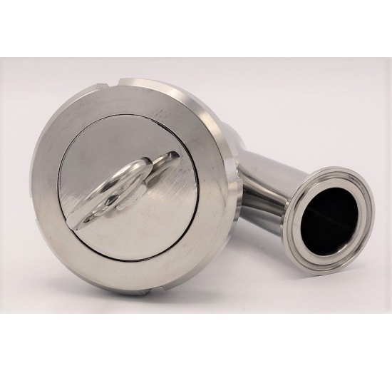 Stainless Steel Sanitary Y- filter, Clamp DN32