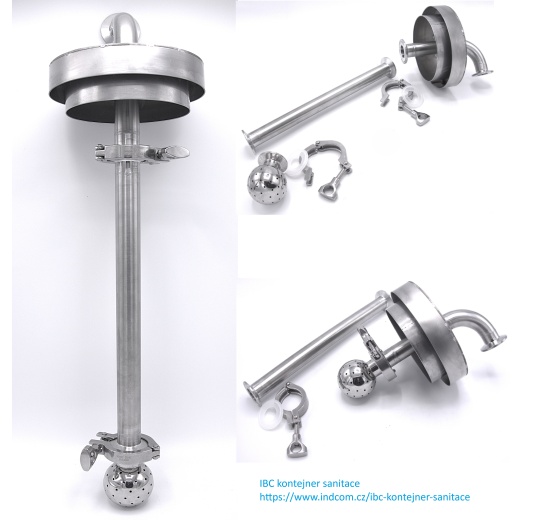 IBC kontejner čištění