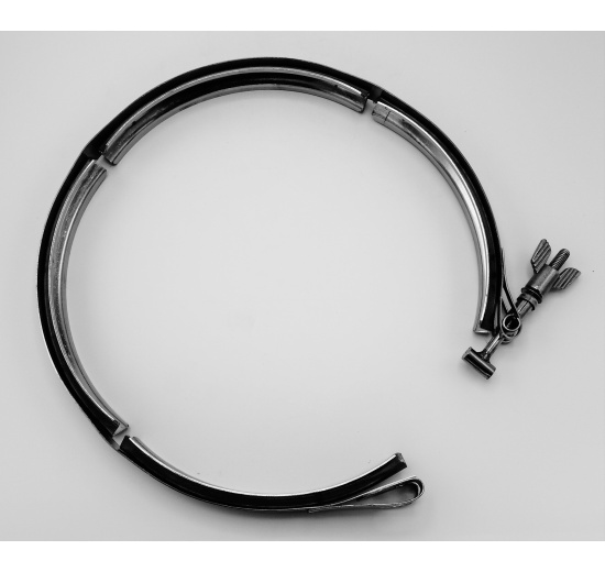 Duty CLAMP II. DN250, stainless steel, for no-pressure system