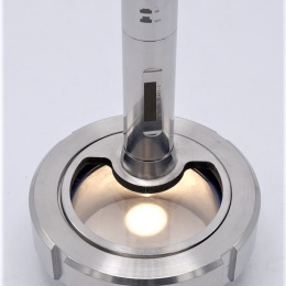 Union Sight Glass with lighting LED, welded, DN80