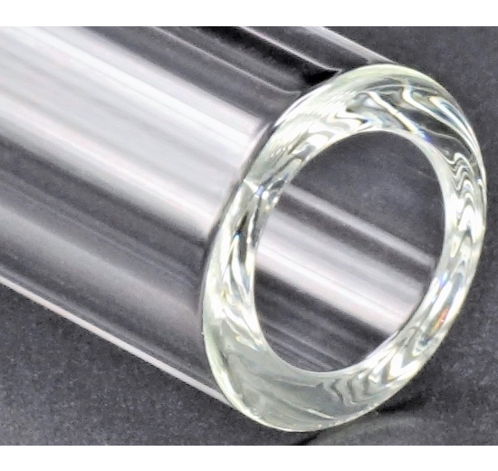 detail of Simax borosilicate glass - wall thickness 4 mm