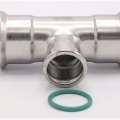 T Piece, Press Fittings, reduced F/F/F 42_28_42