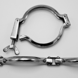 stainless steel Duty CLAMP II. DN65, for non pressure system