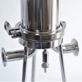 detail of Stainless steel filter housing 20"
