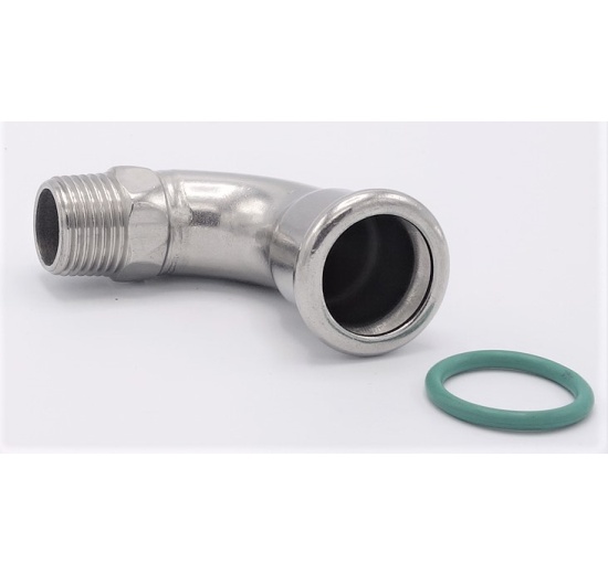 Elbow 90°, Press Fittings, F/external thread | 22 mm_1/2"