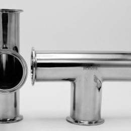 T Piece, clamp DN50, stainless steel