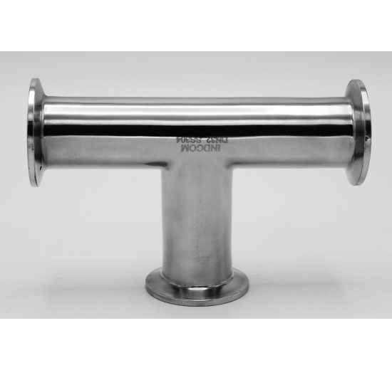 T Piece, clamp DN32, stainless steel