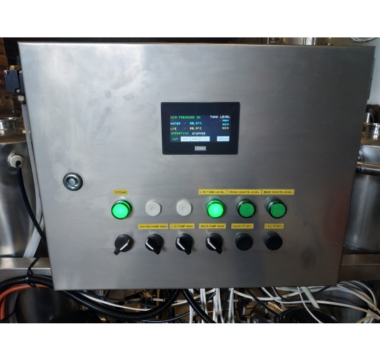 Automatic KEG Filling and Washing Machine