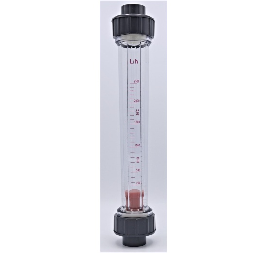 Rotameter (flowmeter) Plastic - Glued Joint | 0.25~2.5 m3/h