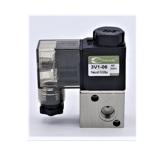Pilot Solenoid Valve 3/2, G 1/8", AC230V