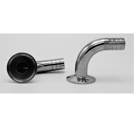 Clamp Hose Adapter 90°| DN20 (K50.5)