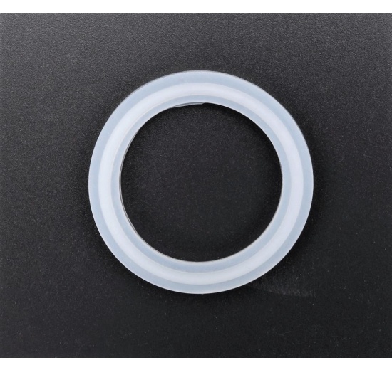 VMQ clamp těsnění, DN 40, talířek 50,5 mm