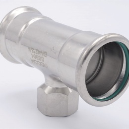 T Piece, Press Fittings F/F(internal thread) /F  42_3/4"_42