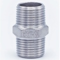 stainles steel Barrel Nipple With Hexagon / type 340, 3/8"