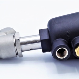Pneumatically-operated Valves, Angle Seat - 45° G-thread 1/2" seal PPL