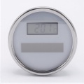 All-stainless steel thermometer, digital, solar OD 3”,stem 6''(-50+150 °C)